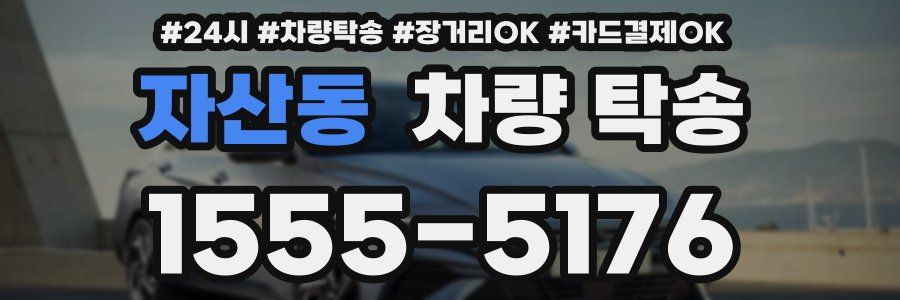 자산동 차량 탁송