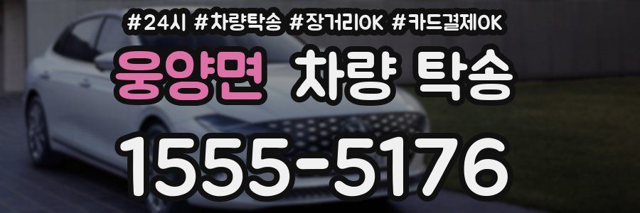 웅양면 차량 탁송