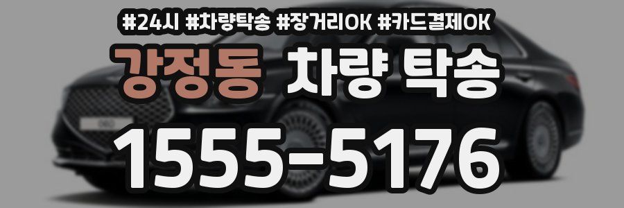 강정동 차량 탁송