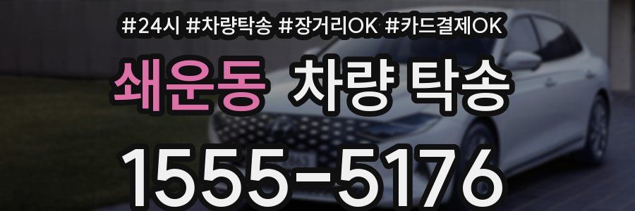 쇄운동 차량 탁송