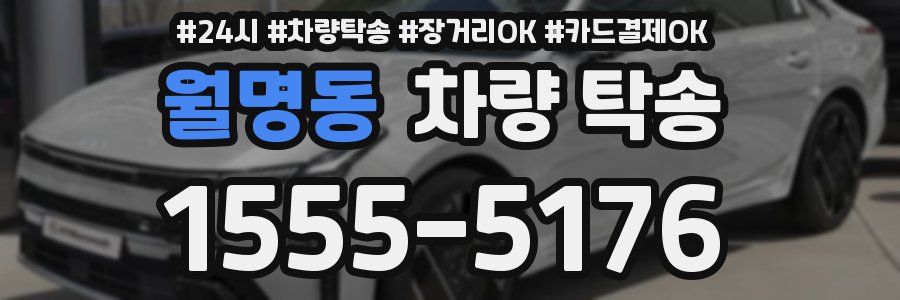 월명동 차량 탁송