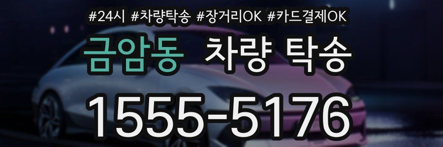 금암동 차량 탁송