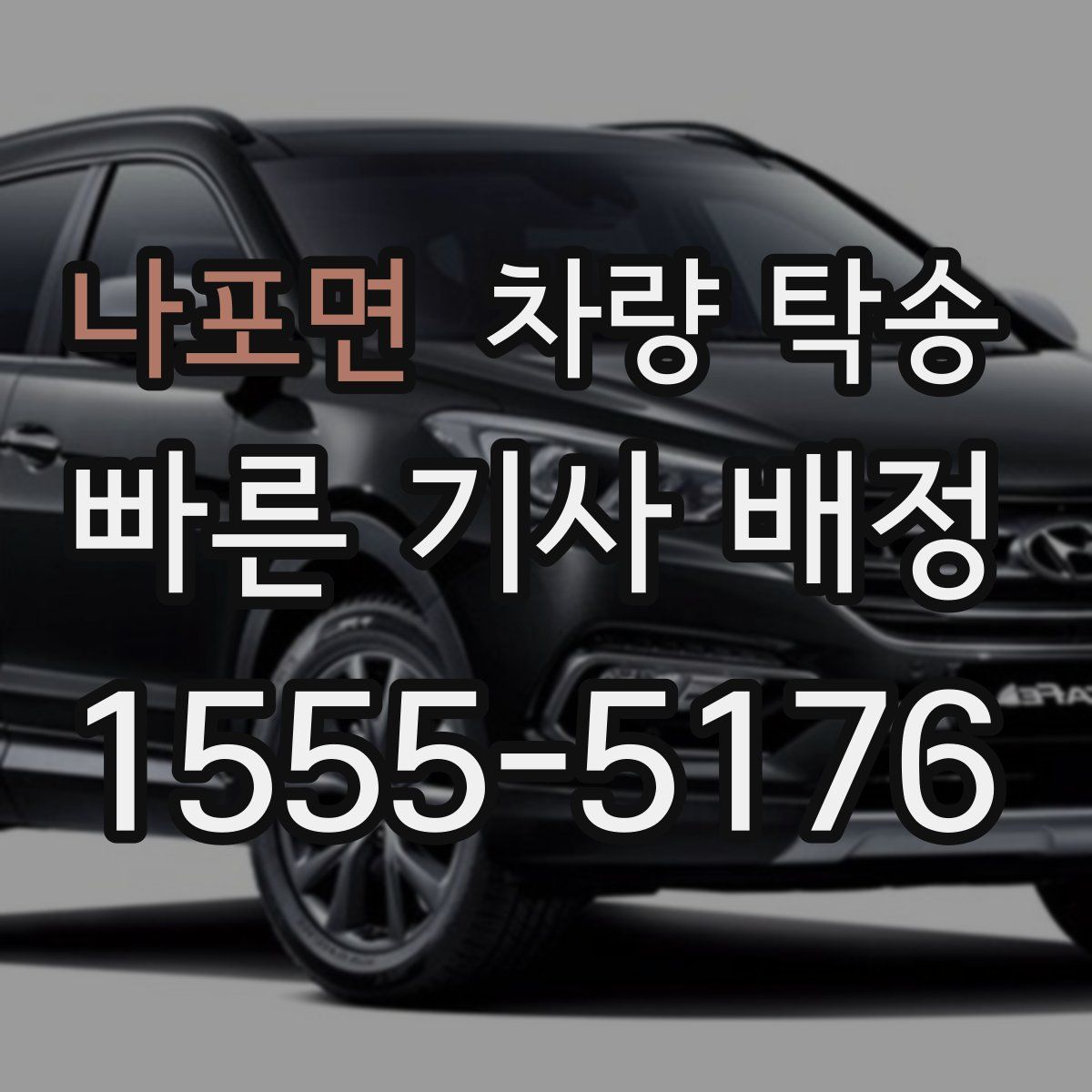 나포면 차량 탁송