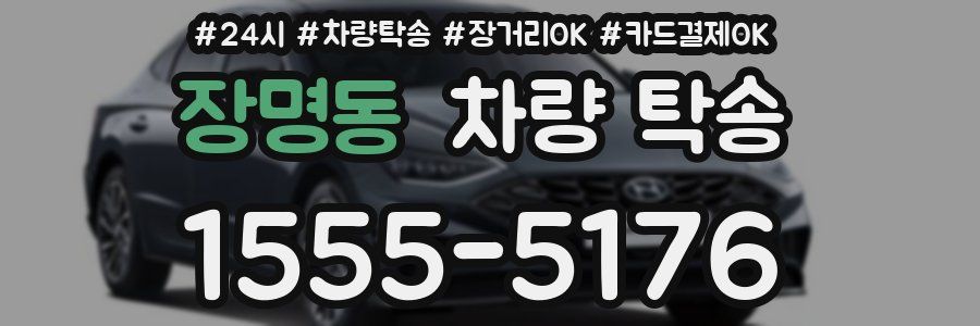 장명동 차량 탁송