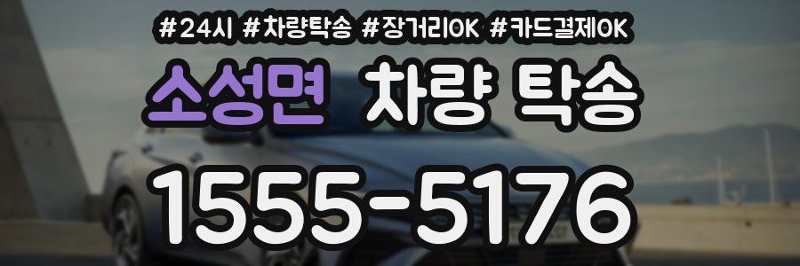 소성면 차량 탁송