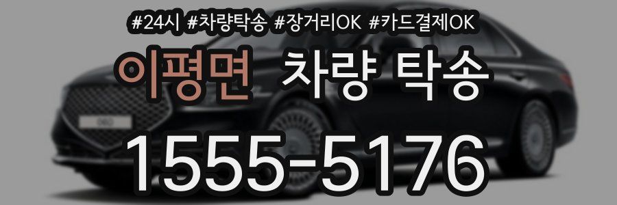 이평면 차량 탁송