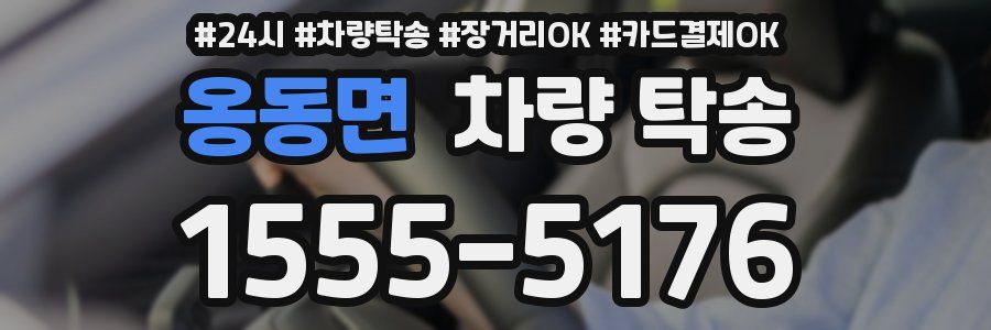 옹동면 차량 탁송