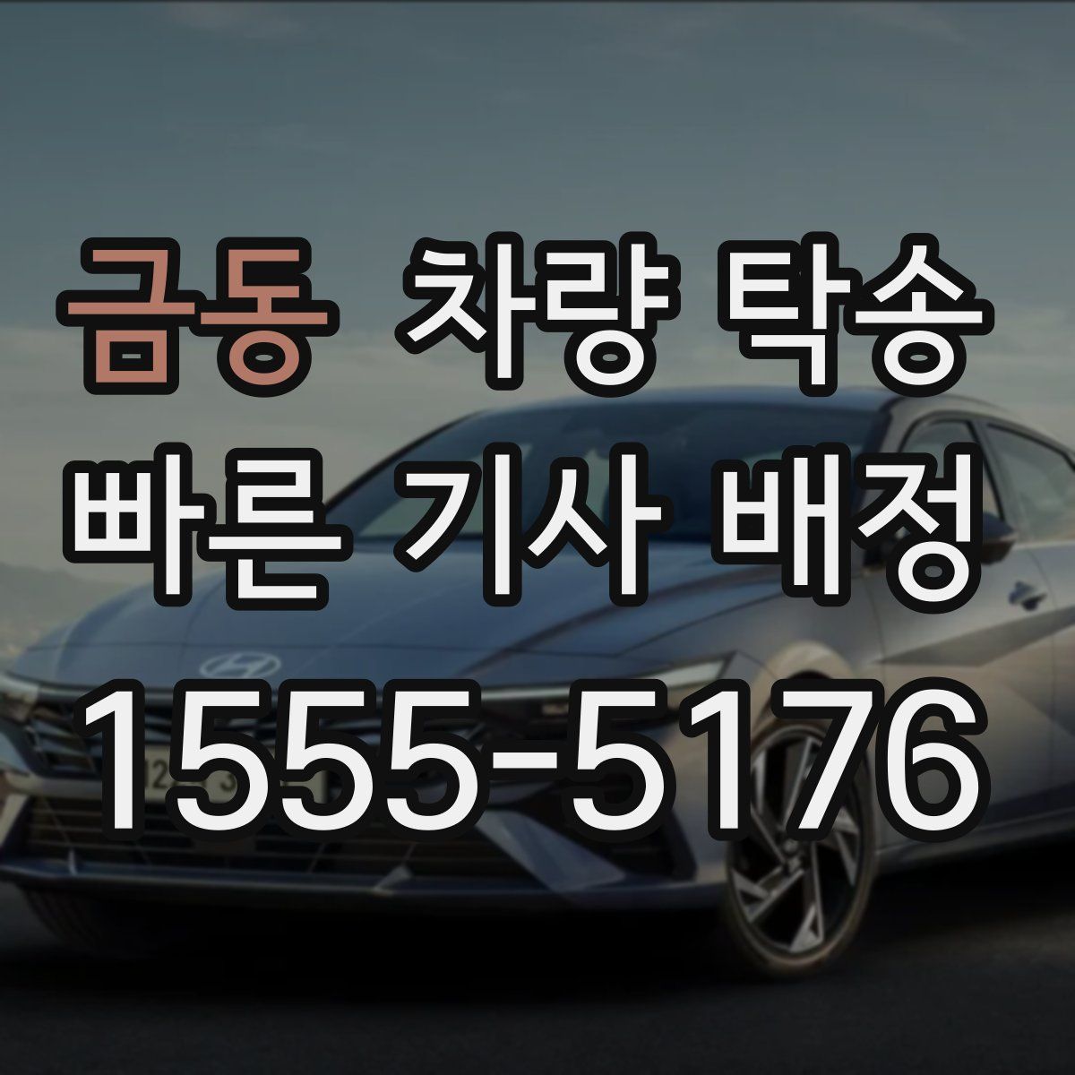 금동 차량 탁송