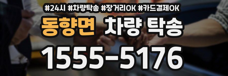 동향면 차량 탁송