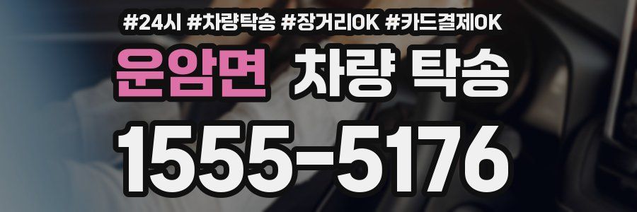 운암면 차량 탁송