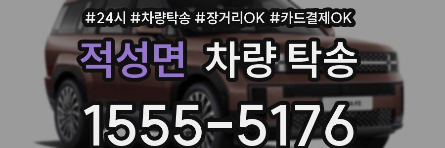 적성면 차량 탁송