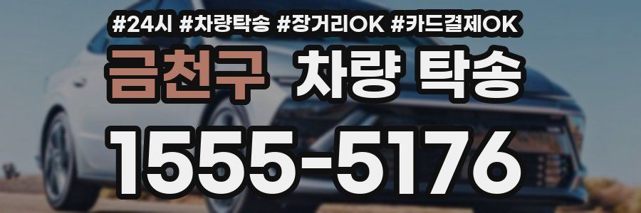 금천구 차량 탁송