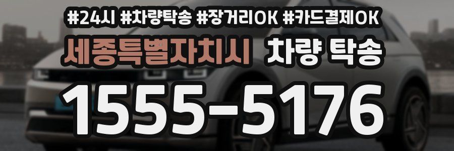 세종특별자치시 차량 탁송