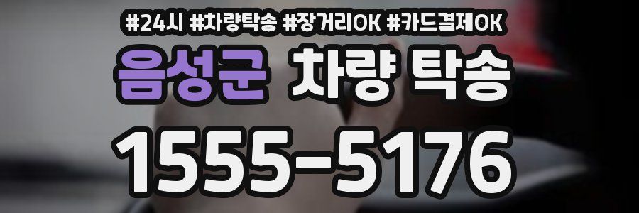 음성군 차량 탁송