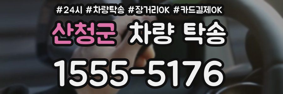 산청군 차량 탁송