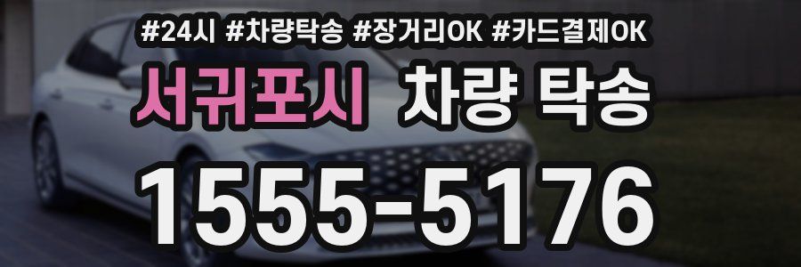 서귀포시 차량 탁송