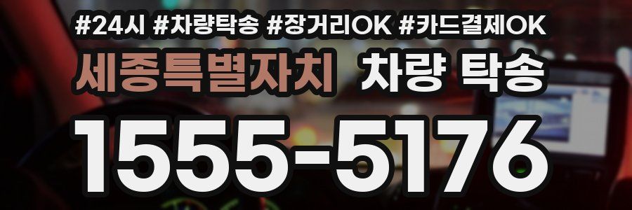 세종특별자치 차량 탁송