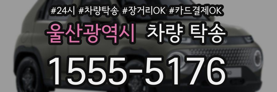 울산광역시 차량 탁송