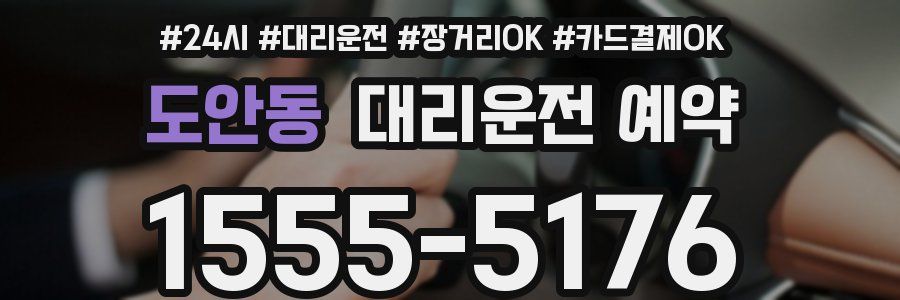 도안동 대리운전 예약