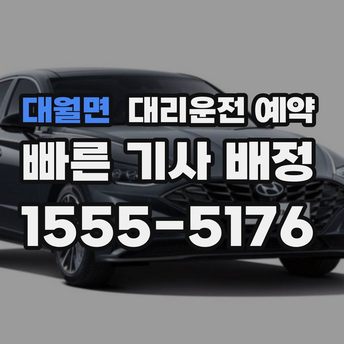대월면 대리운전 예약 초행길 목적지일 때 예약 정보 정리