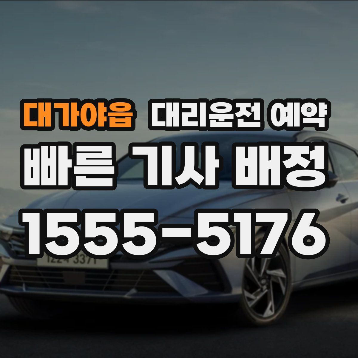 대가야읍 대리운전 예약