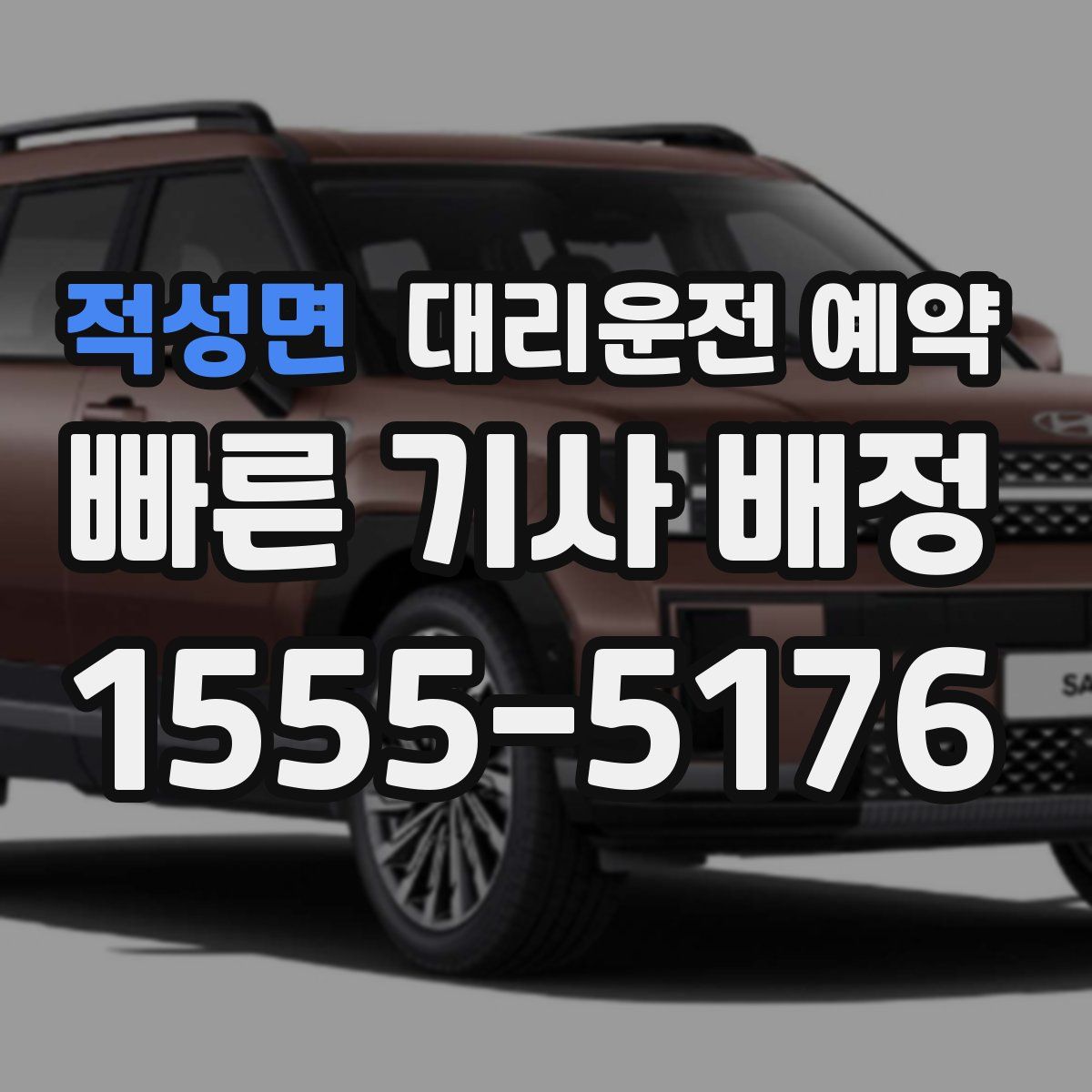 적성면 대리운전 예약