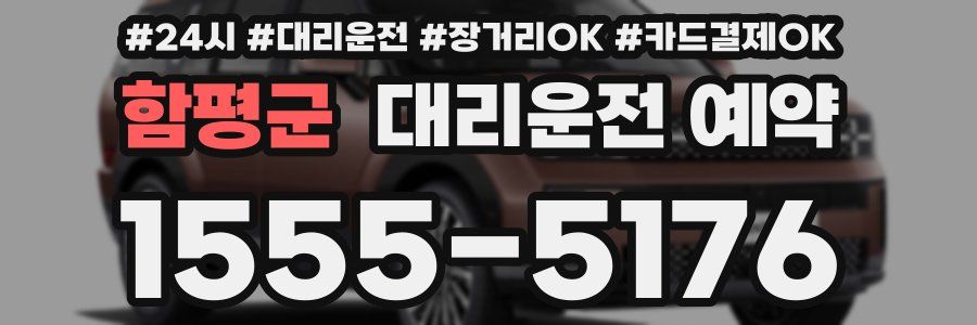 함평군 대리운전 예약