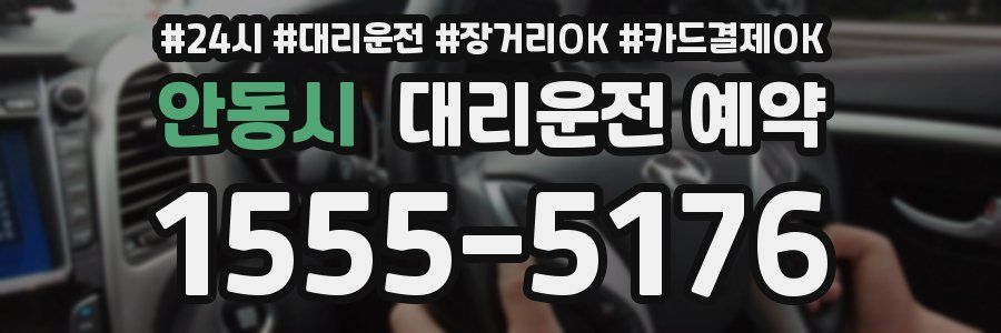 안동시 대리운전 예약