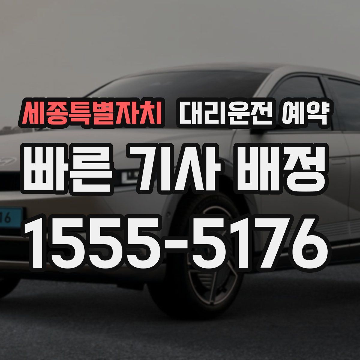 세종특별자치 대리운전 예약