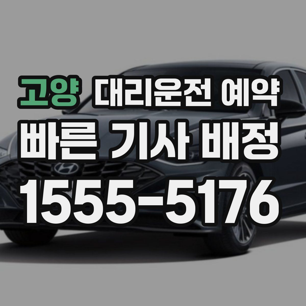 고양 대리운전 예약