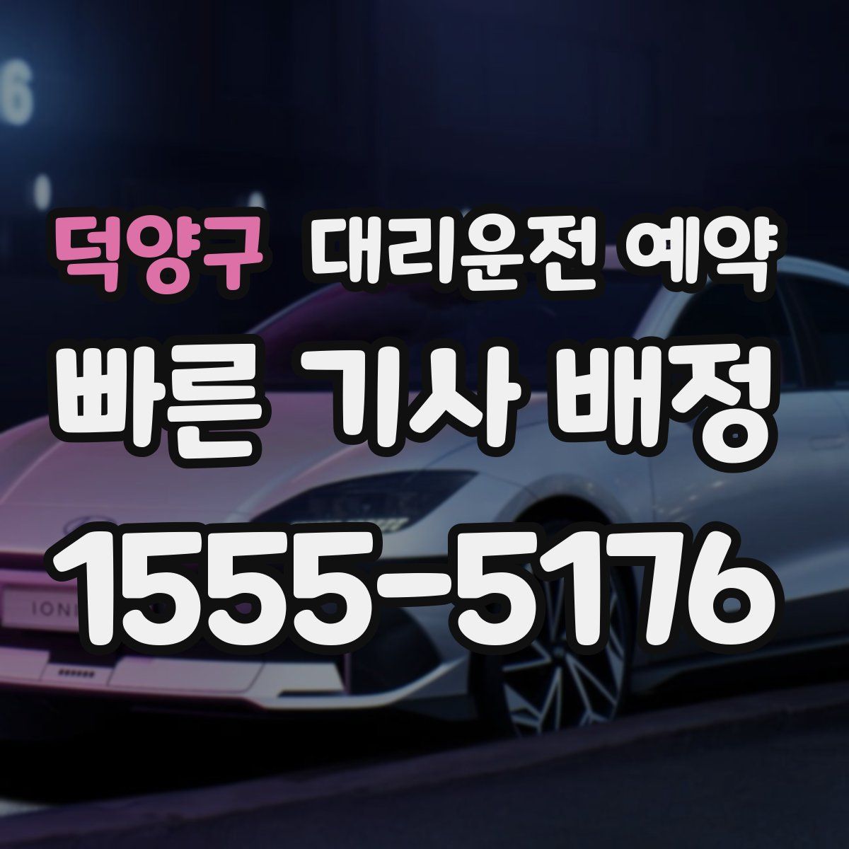 덕양구 대리운전 예약