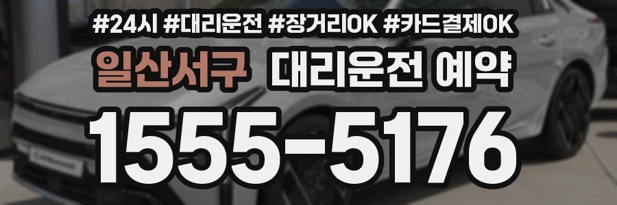 일산서구 대리운전 예약