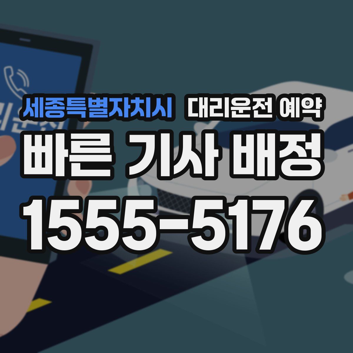세종특별자치시 대리운전 예약