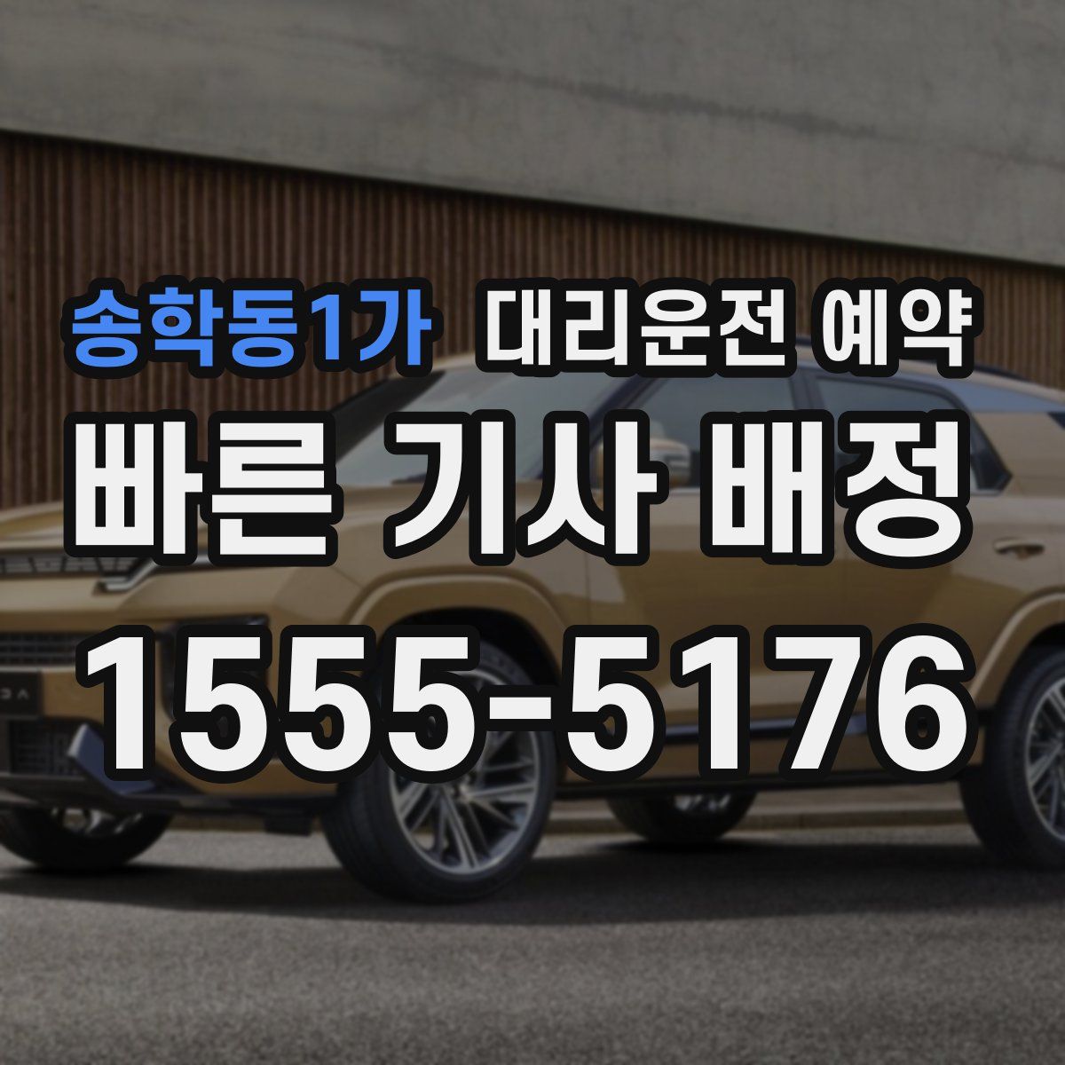 송학동1가 대리운전 예약