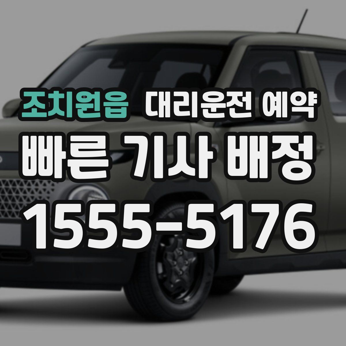 조치원읍 대리운전 예약