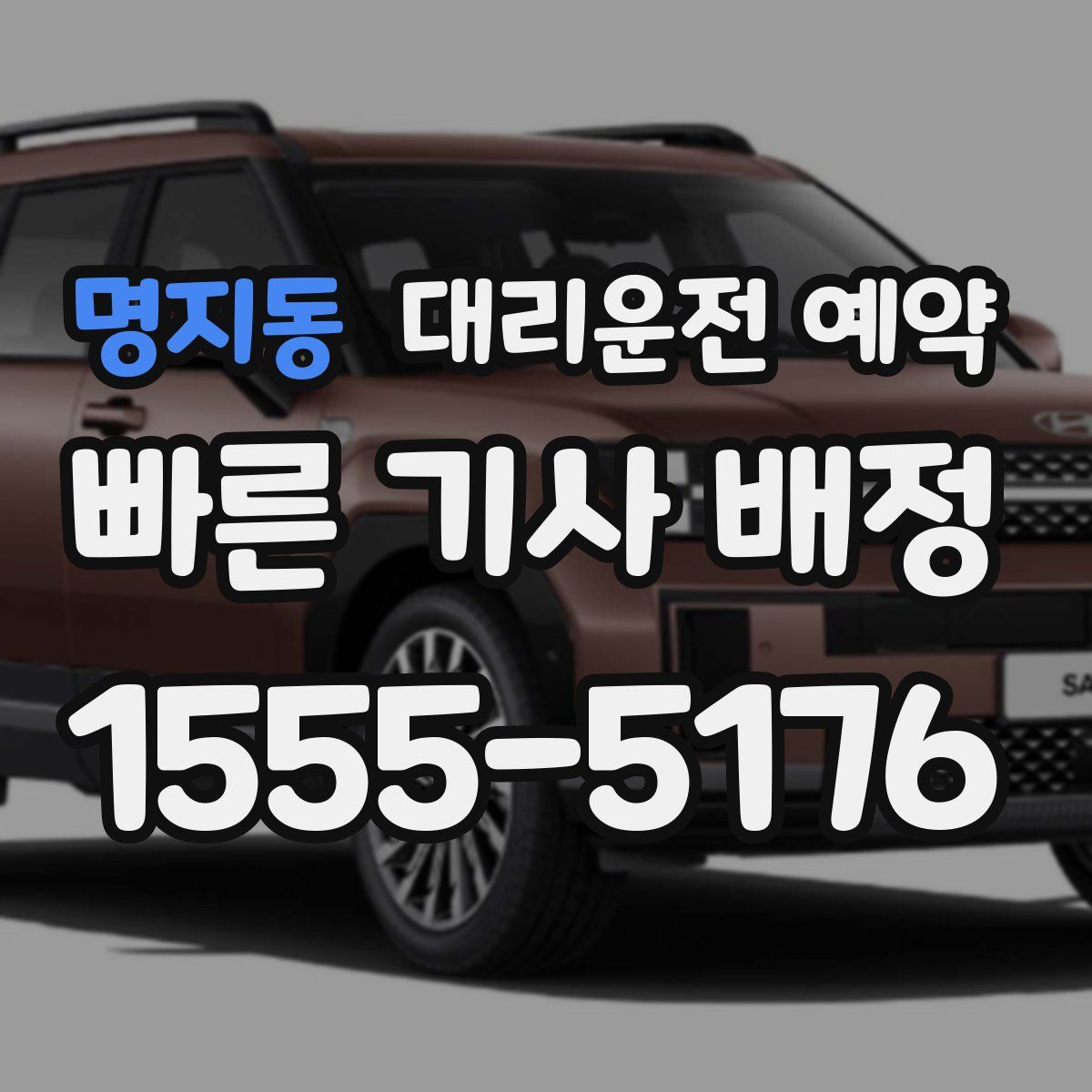 명지동 대리운전 예약