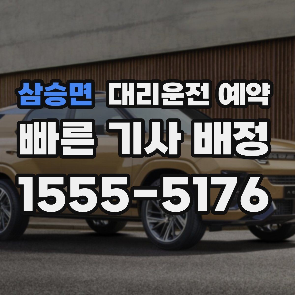 삼승면 대리운전 예약 카시트 유모차가 있을 때 요청 팁