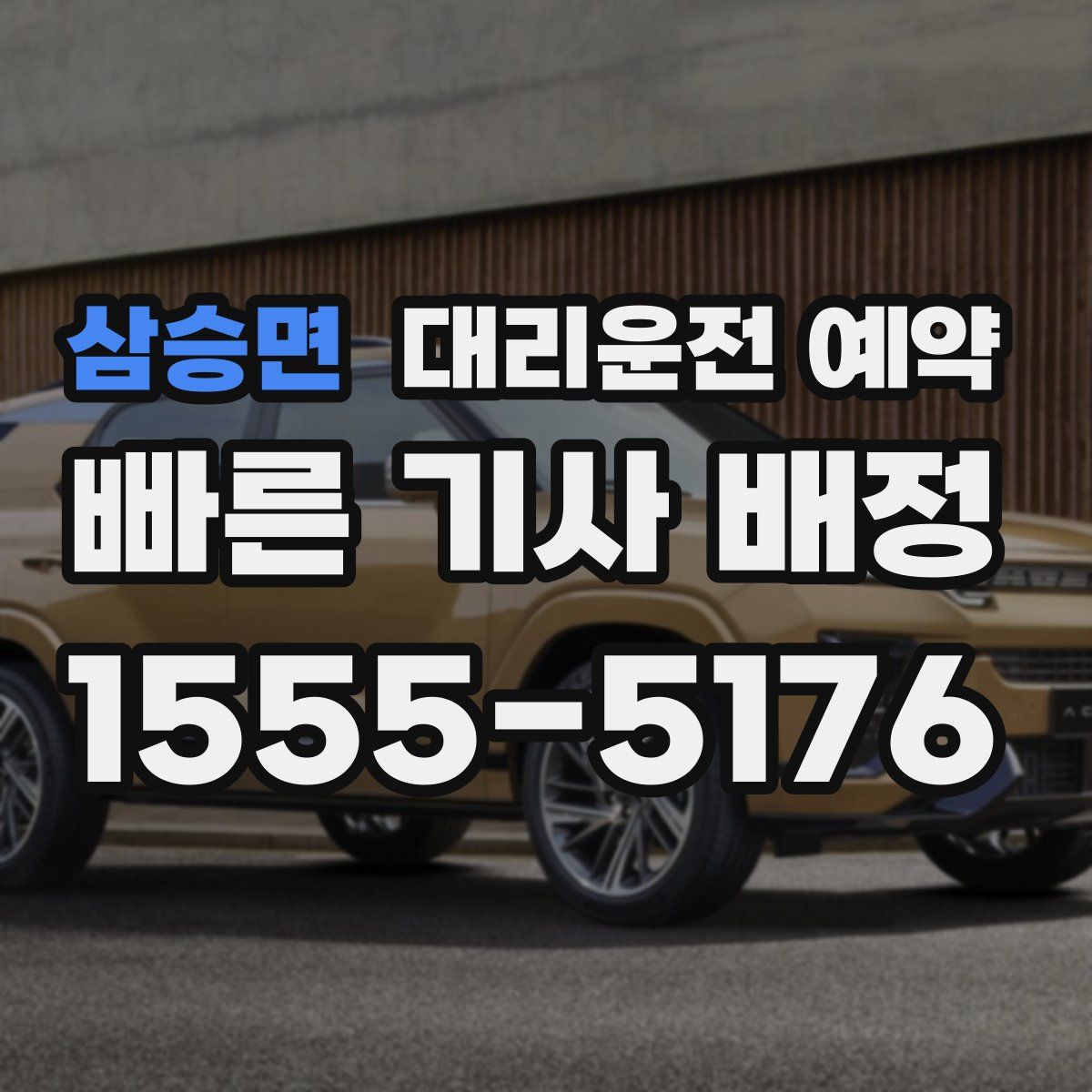 삼승면 대리운전 예약