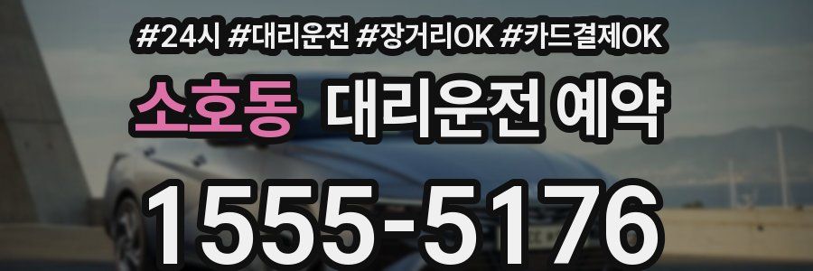 소호동 대리운전 예약