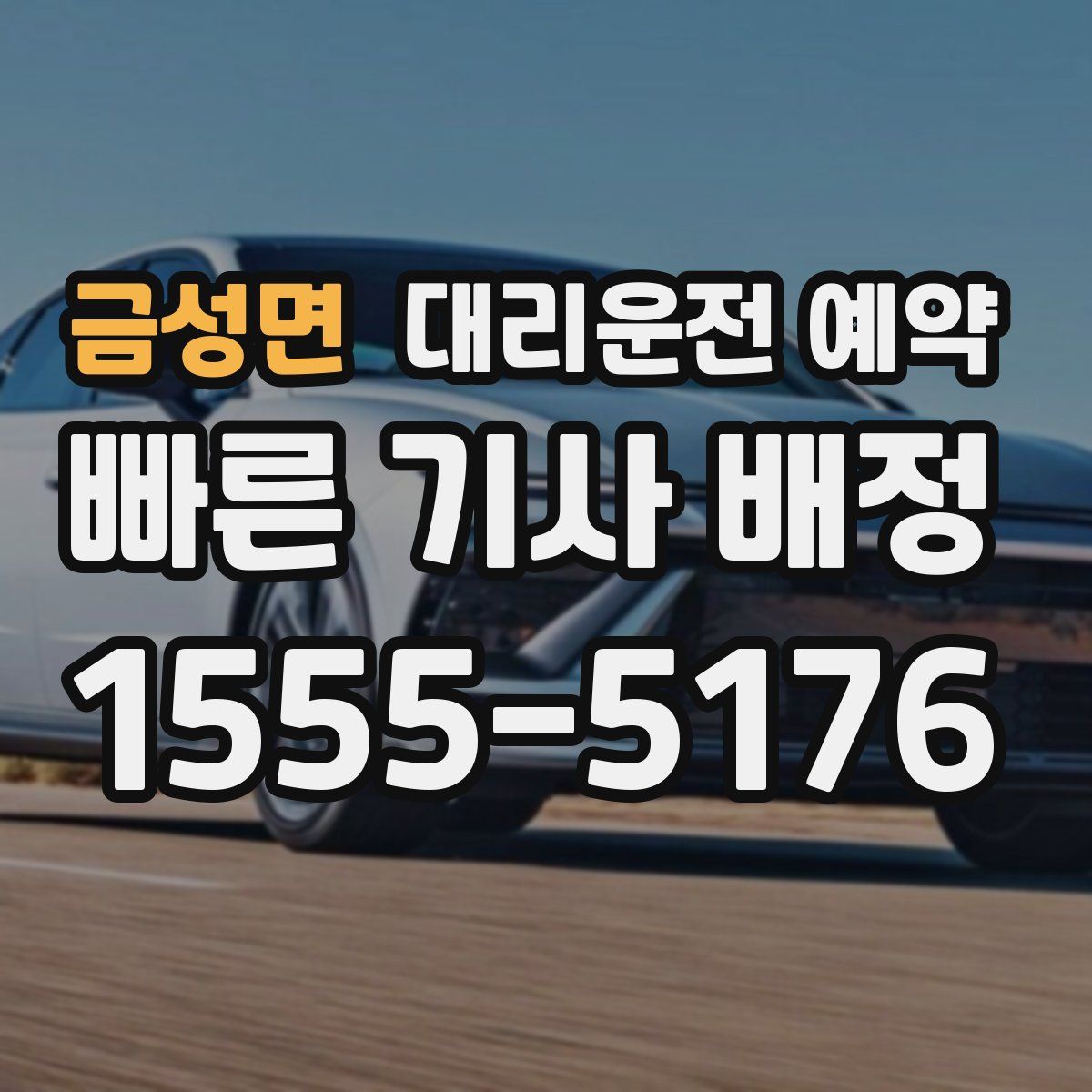 금성면 대리운전 예약