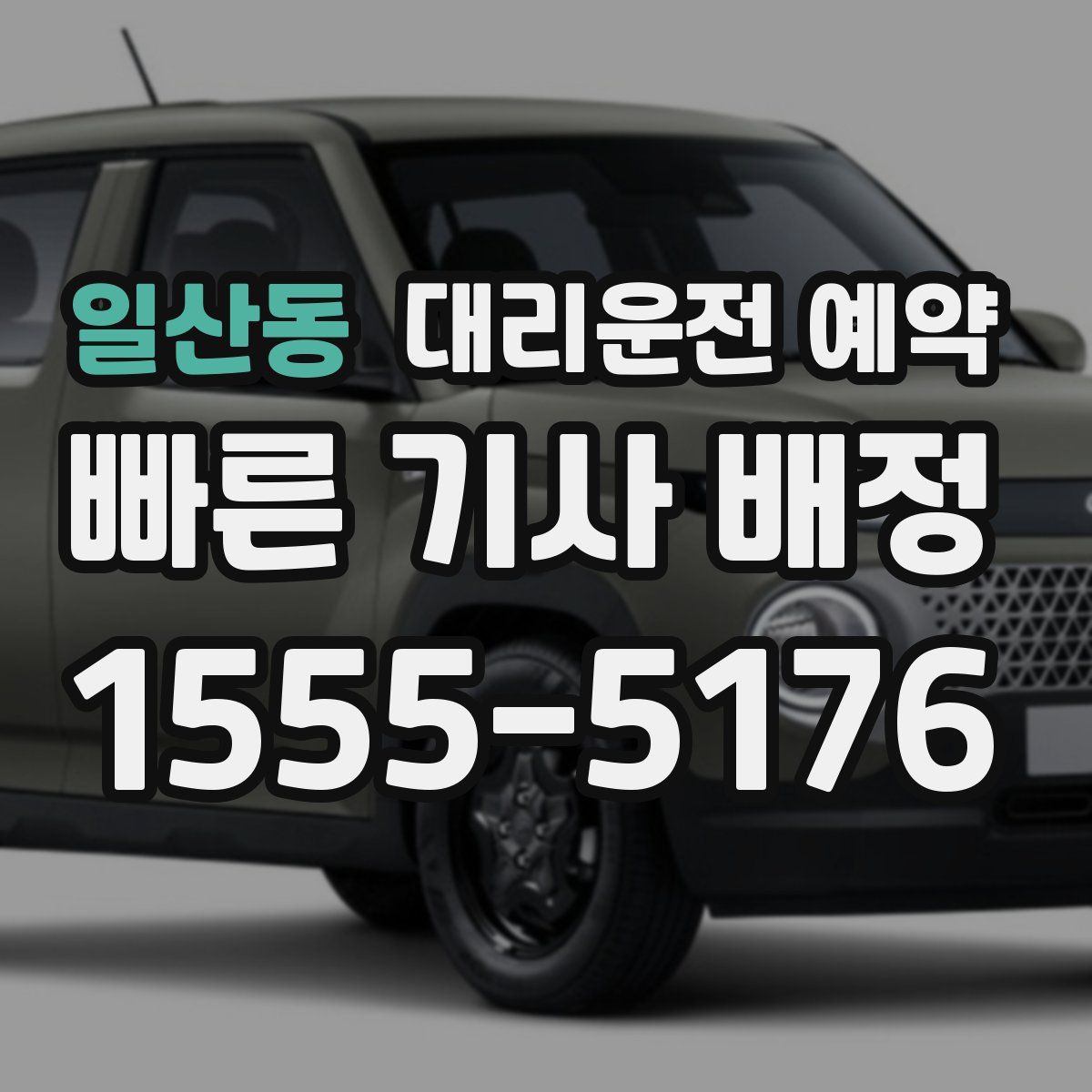 일산동 대리운전 예약