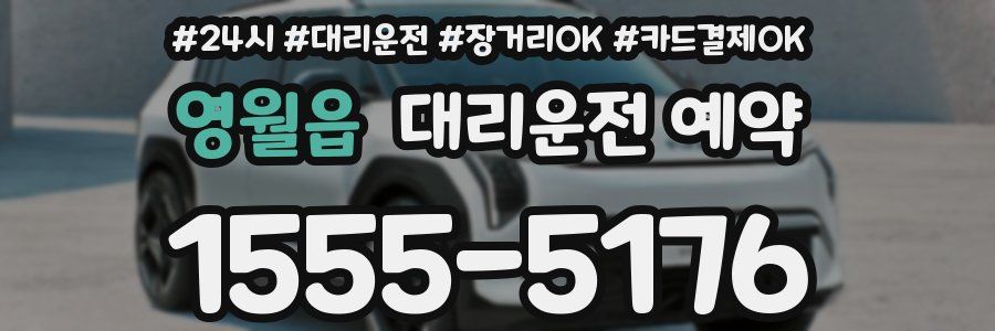 영월읍 대리운전 예약