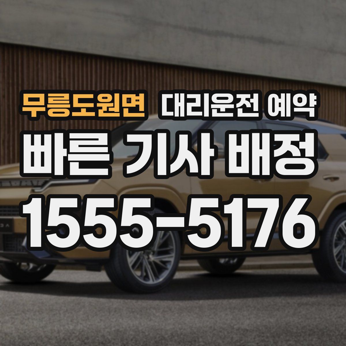 무릉도원면 대리운전 예약