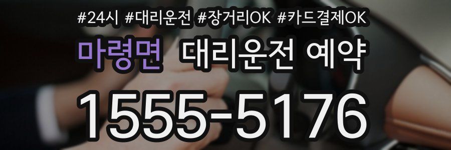 마령면 대리운전 예약