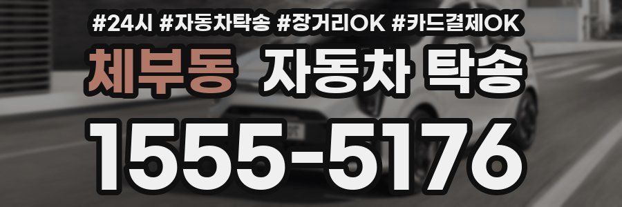 체부동 자동차 탁송