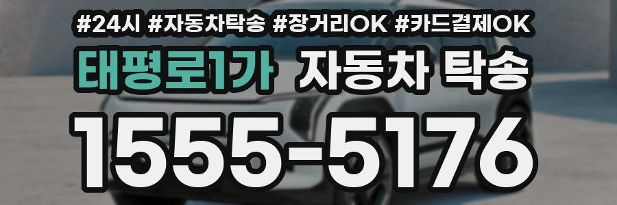 태평로1가 자동차 탁송