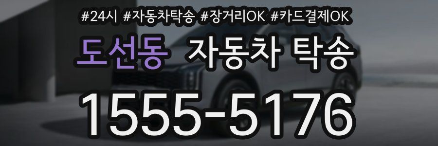 도선동 자동차 탁송