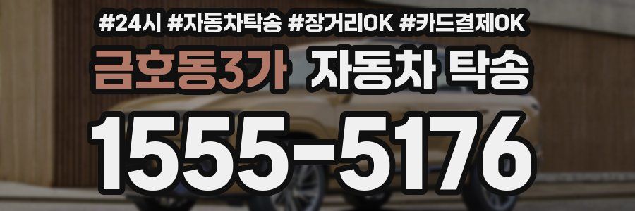 금호동3가 자동차 탁송