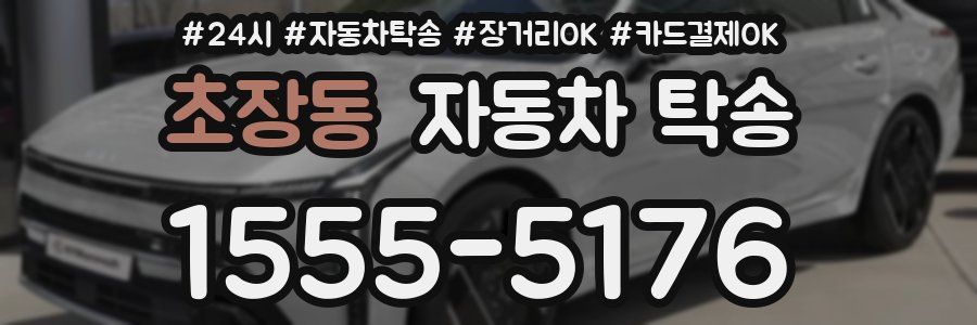 초장동 자동차 탁송