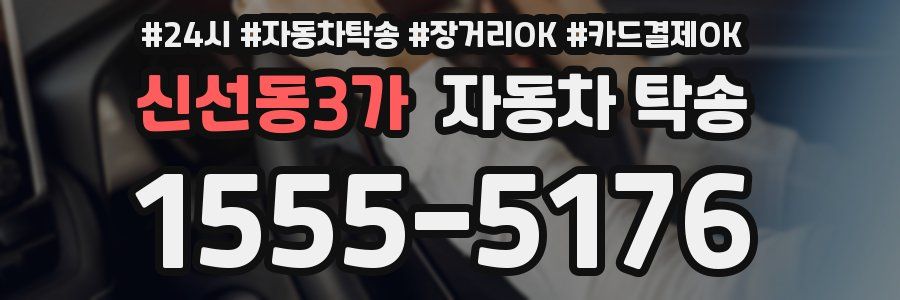 신선동3가 자동차 탁송